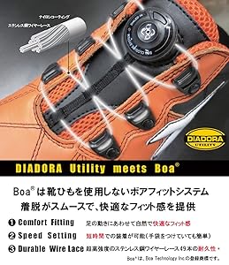DIADORA ユーティリティ 安全靴 レッド Amazon.co.jp: ディアドラ DIADORA安全作業靴 フィンチ 赤/銀/赤